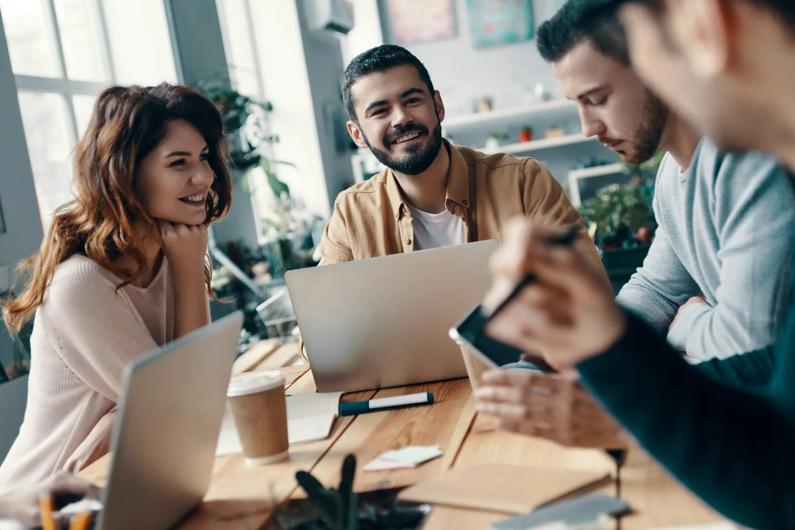 Teams collaborating with Virgosol