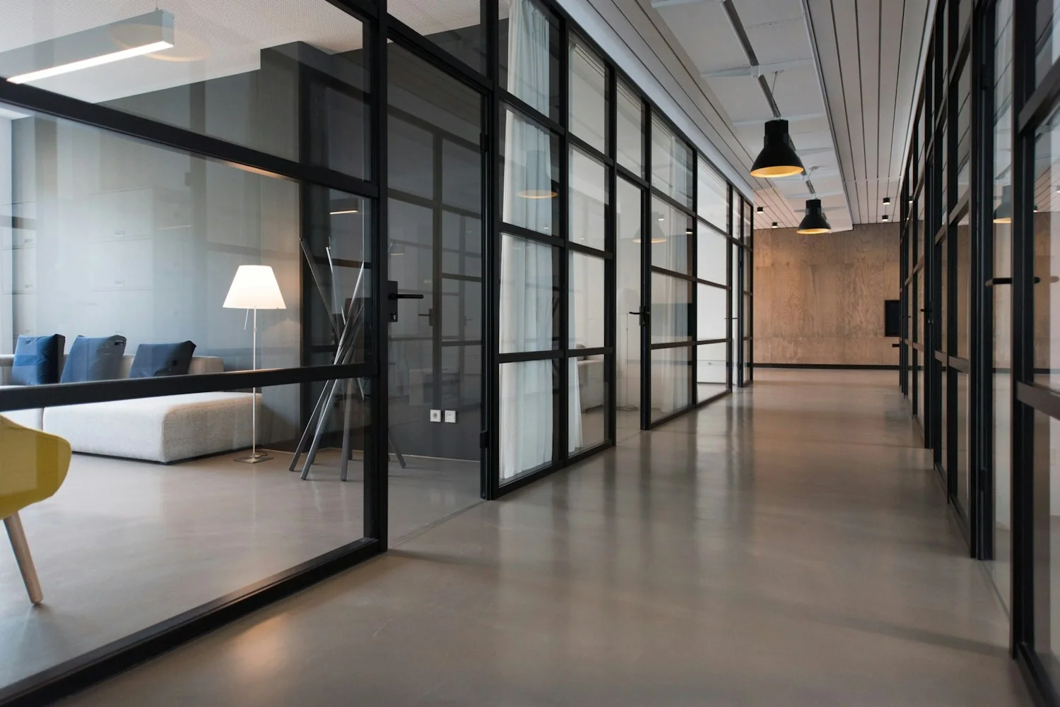 Virgosol office corridor