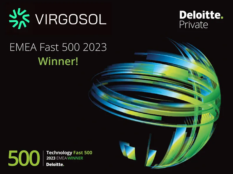 Virgosol’un Büyük Başarısı: Deloitte Technology Fast 500 EMEA Listesinde!
